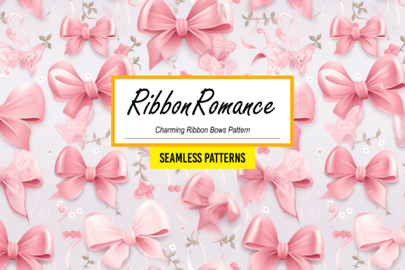 RibbonRomance - Charming Ribbon Pattern