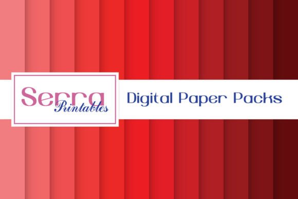 Shades of Red Digital Paper Pack: A Versatile Resource for Design Professionals