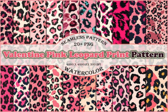 Valentine Leopard Print Seamless Pattern: A Versatile Design Asset for Modern Creatives