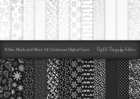 White, Black and Silver Christmas Paper: Elevating Creativity and Craftsmanship in the Holiday Season