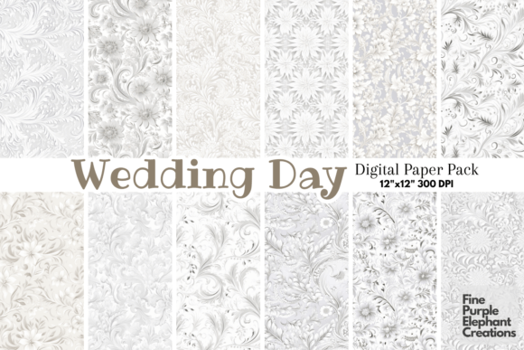 White Wedding Lace Floral Flourish Motif: A Versatile Tool for Creative Projects